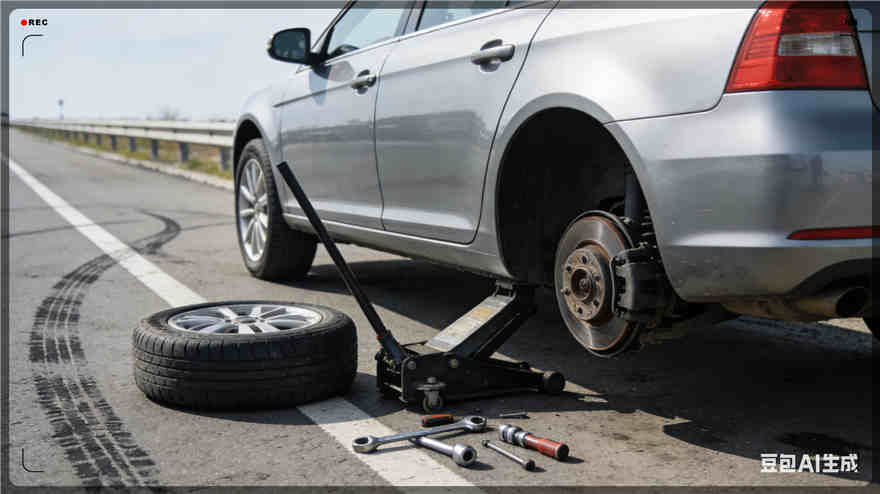 黄岛区流动补胎电话【案例】