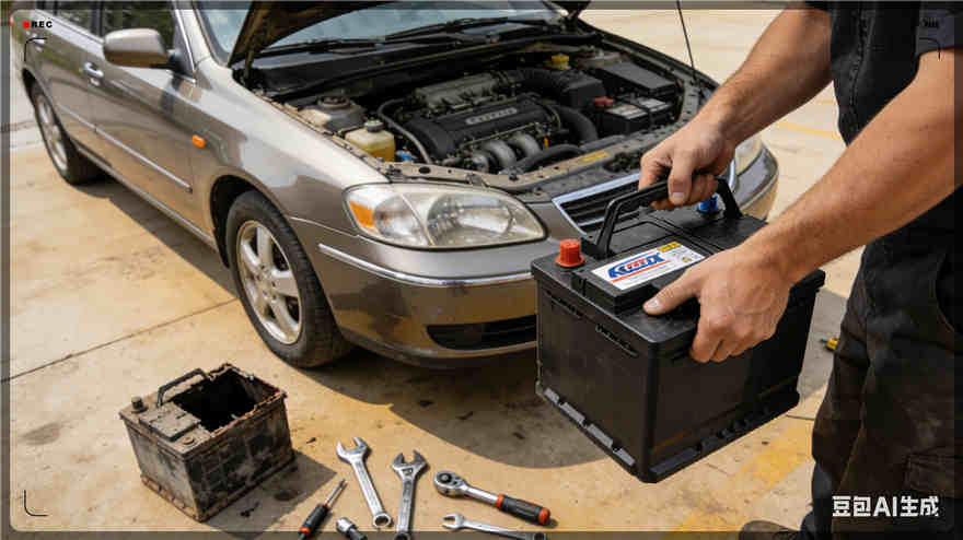 黄岛区汽车换电瓶电话【案例】